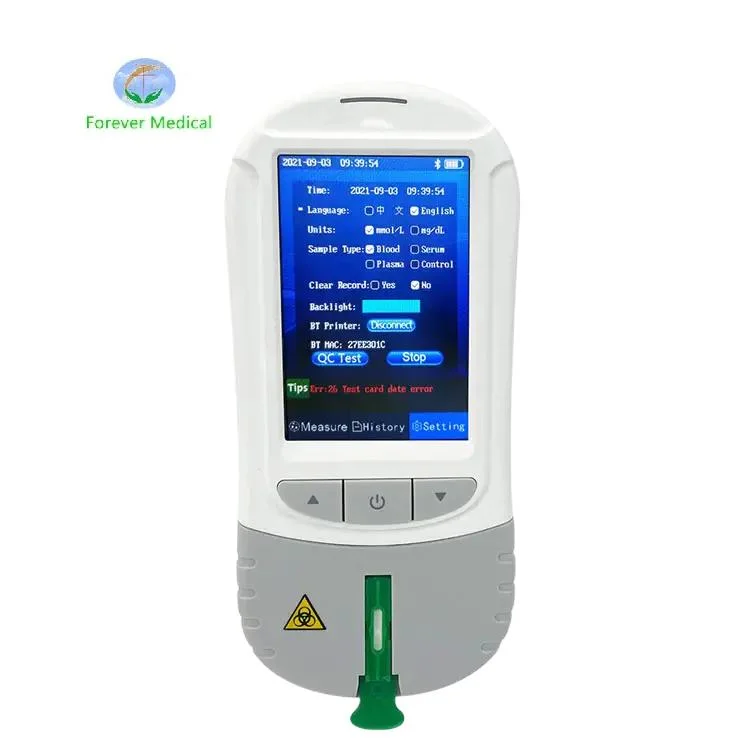 Portable Biochemistry Analyzer Lipids Glucose Blood Test Dry Biochemistry Analyzer