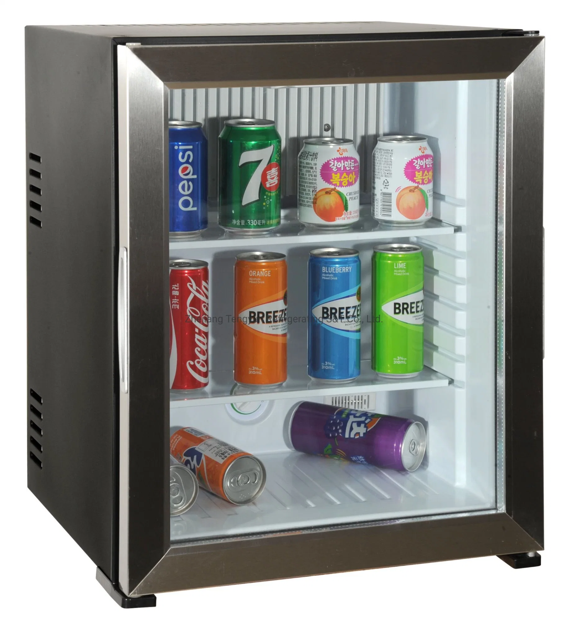 Hot Sale bebidas pode refrigerar Mini Bar frigorífico para o Hotel