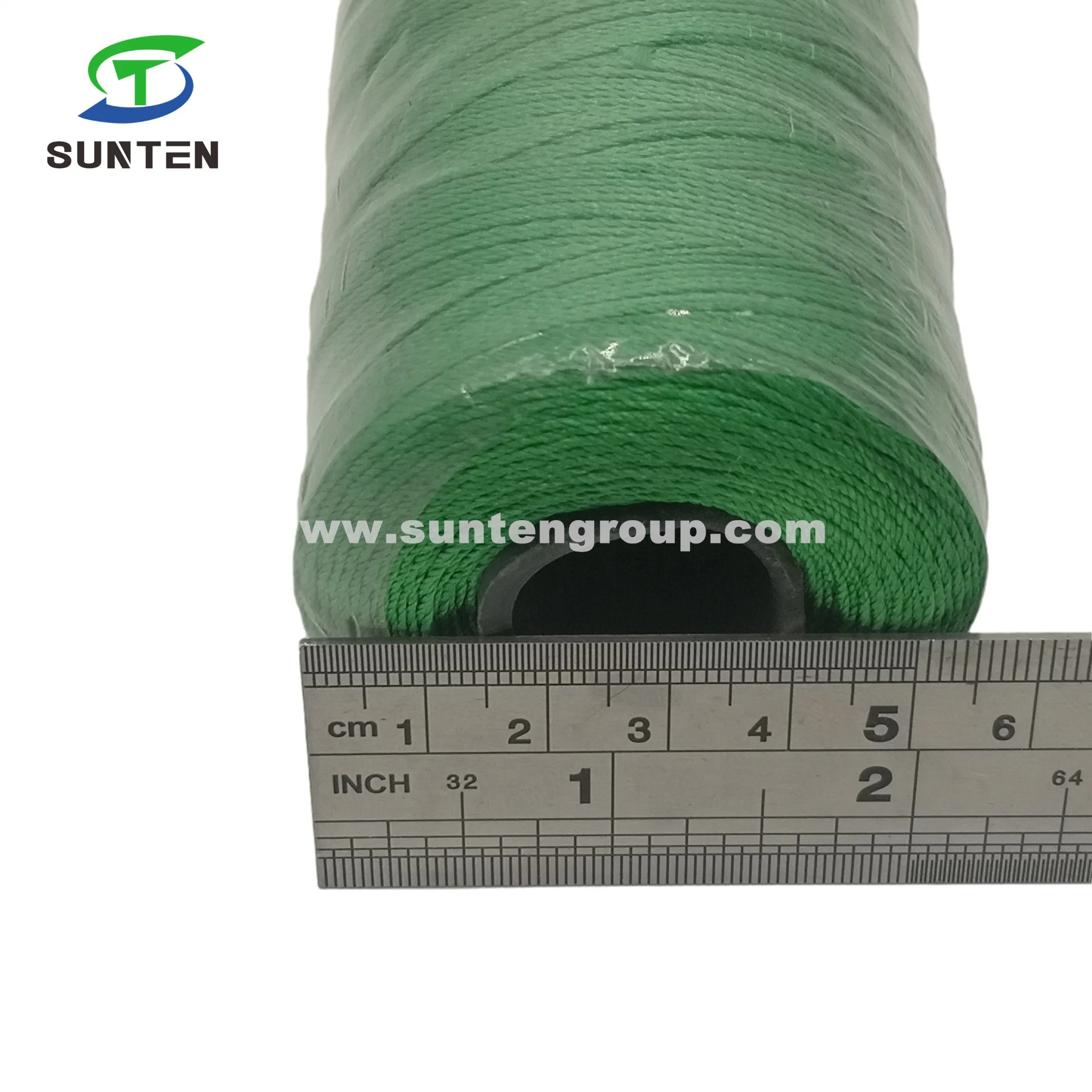 EU Standard High Tenacity Green PE/PP/Polyester/Nylon Plastic Twisted/Braided/Agriculture/Baler/Thread/Packing Line/Fishing Net Line by Spool/Reel/Bobbin/Hank