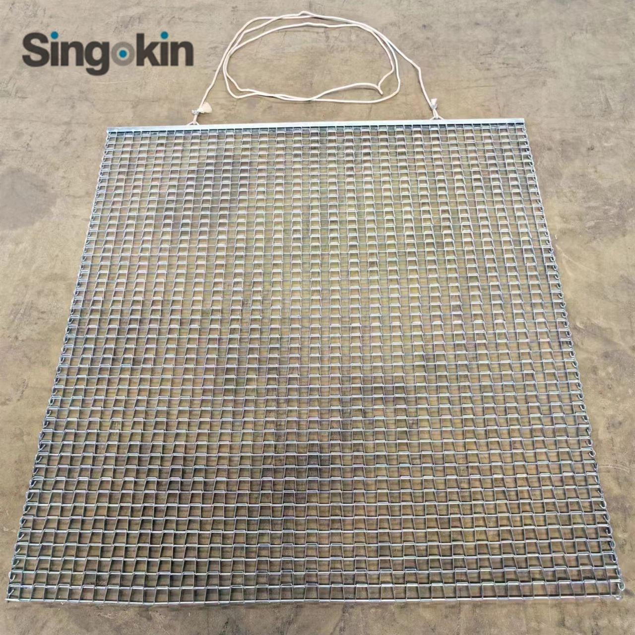 Hand Operated Drag Mat for Leveling Football Ground