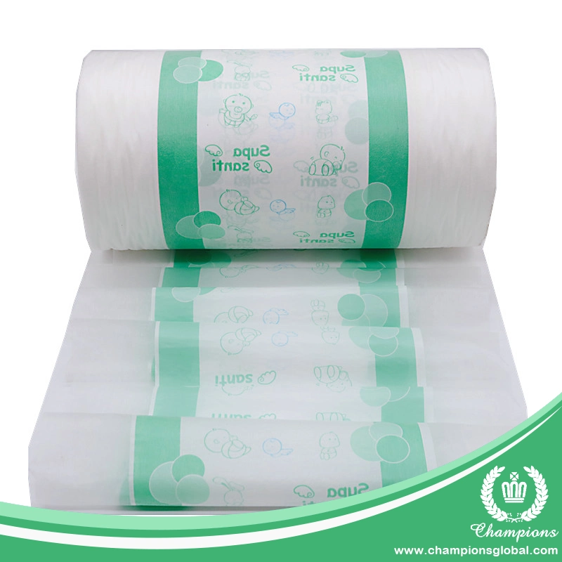 High Quality Laminated PE Cloth-Like Diaper Film for Adult Diaper Backsheet