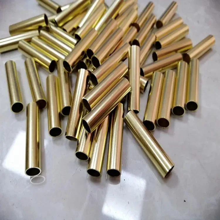 ASTM B280 Refrigeration Straight Pancake Brass Pipe/Tube