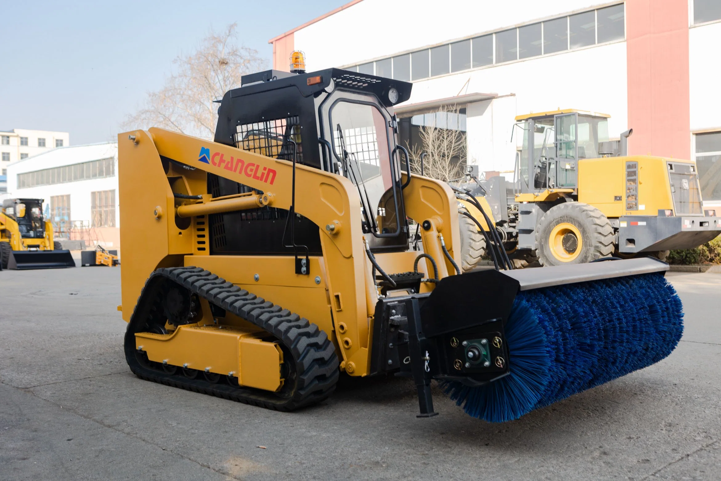 Changlin 100HP Skid Steer Loader Ts100 with CE Track Type for Farm