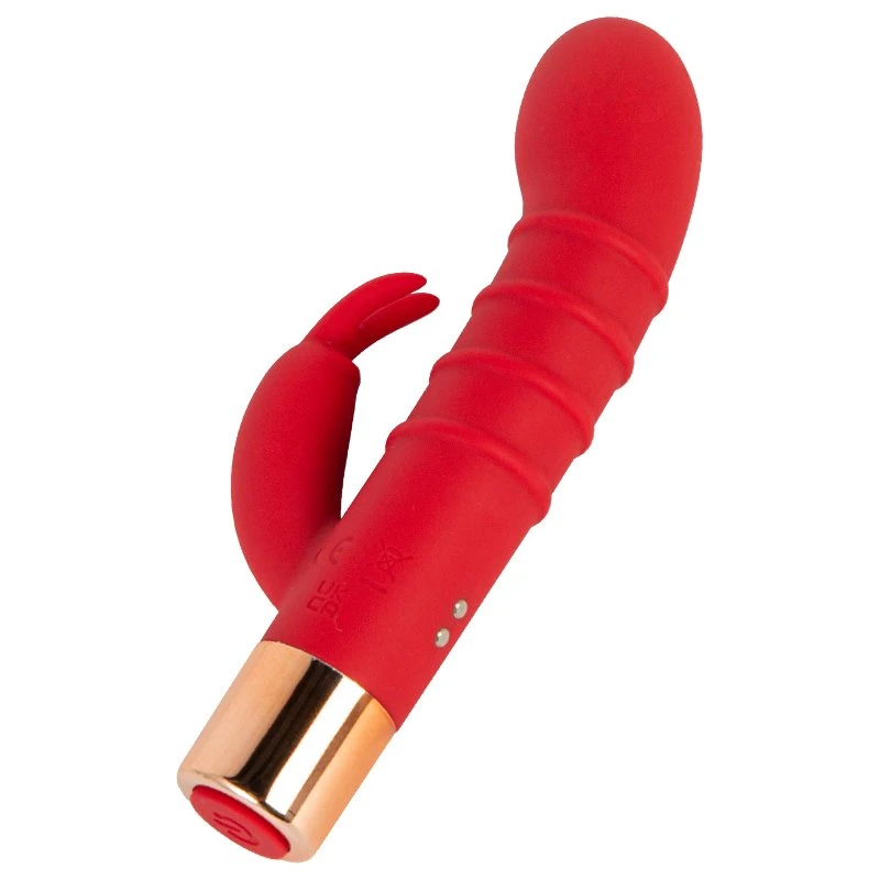 Silikon Wasserdicht ruhig Kaninchen Vibrant Massager Massage-Tool für Frauen Sexspielzeug