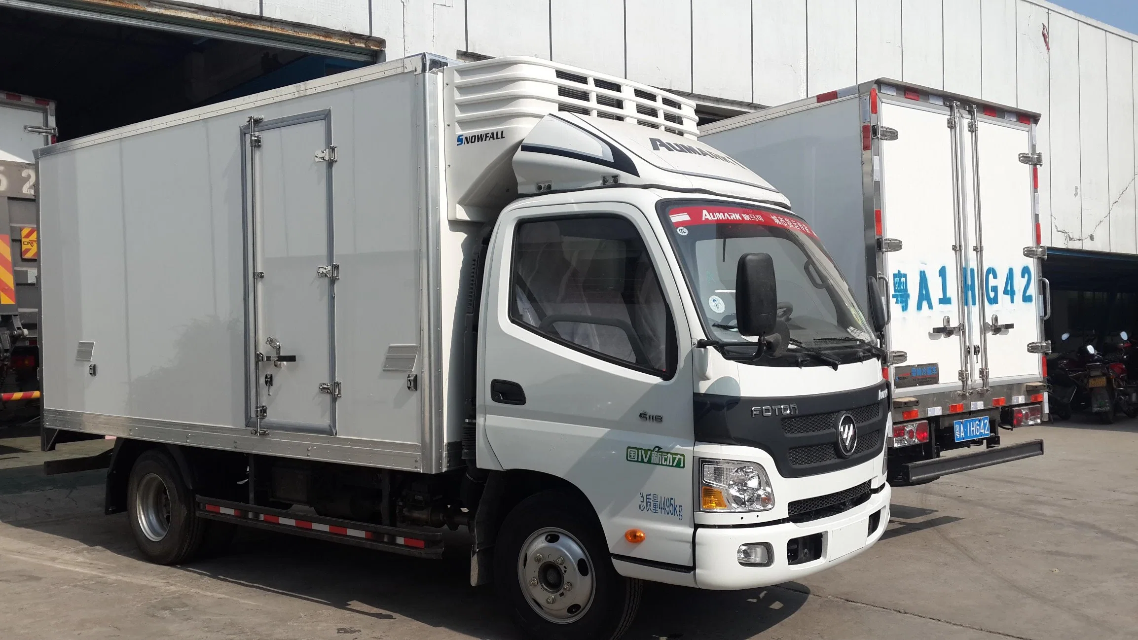 Gefriermaschine-Ladung Truck Body Van Box