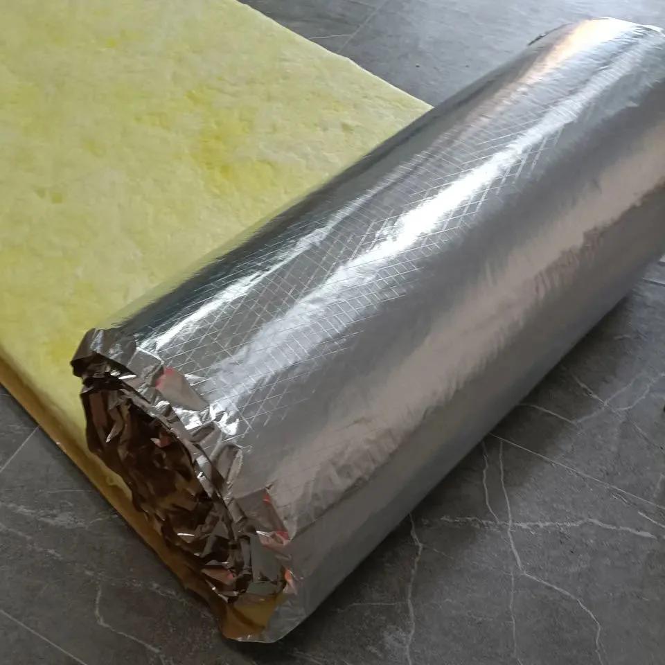 Aluminium Foil Faced Glass Wool Building Blanket