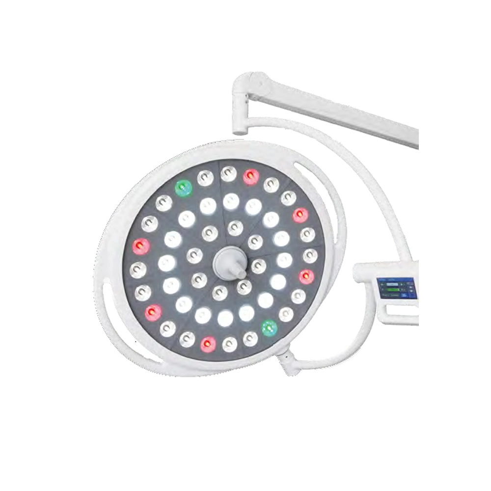 Multifunctional Surgery Patient Double Heads Operating Lights Red and Green Light Source Shadowless Surgical Lamp