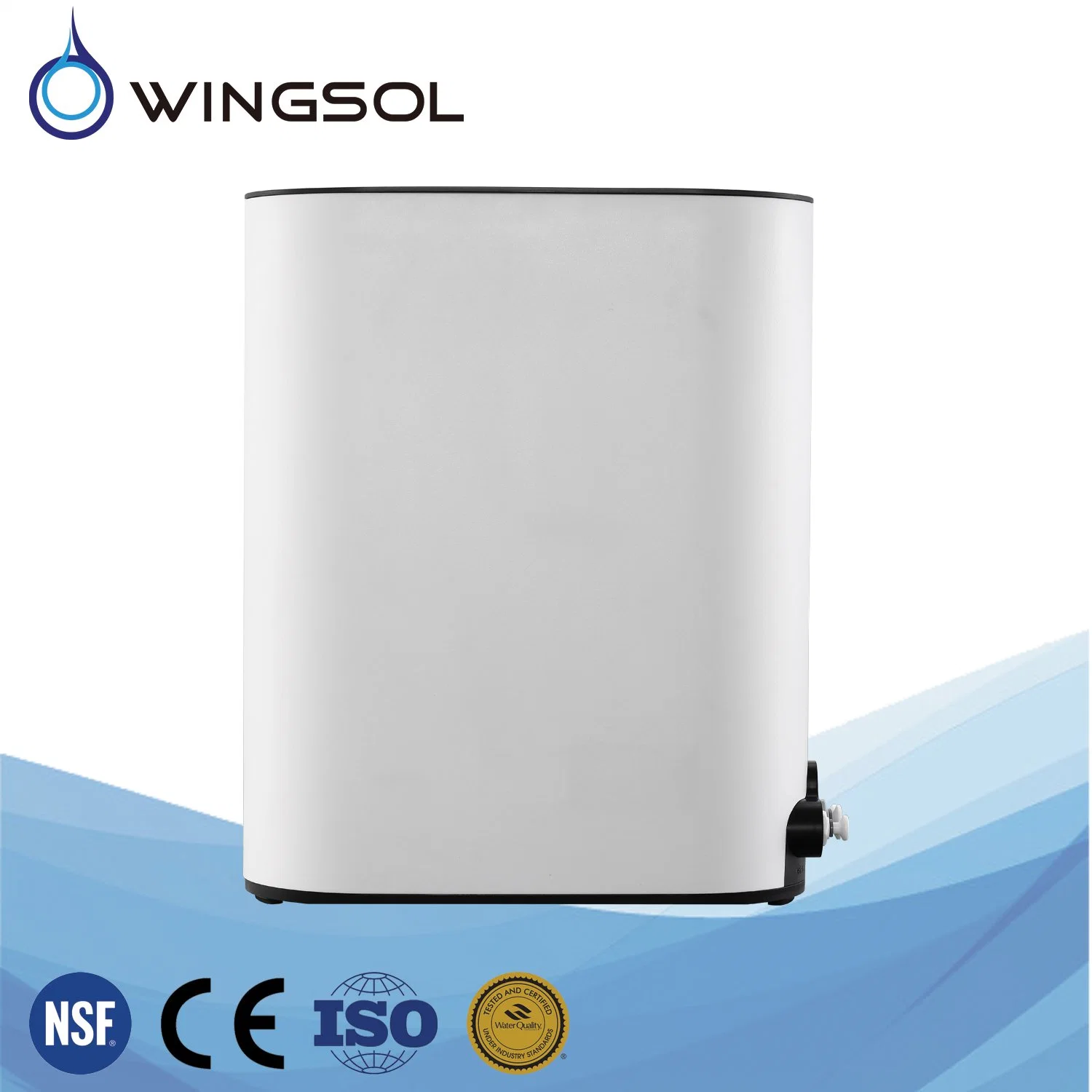 RO Water Purifier Osmosis Filter System Desktop Hot Cold Plastic Body 2023-6