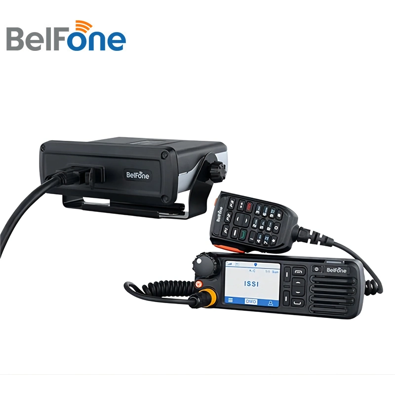 Belfone Funkgerät Bf-TM950 UHF VHF DMR Stufe 3 Trunking 50W Basisstation Mobiles Radio für Auto