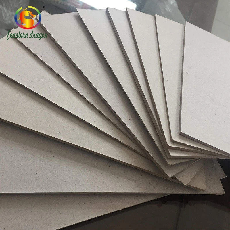 1.5mm paper board wood pulp grey cardboard packaging 2.0mm carton board