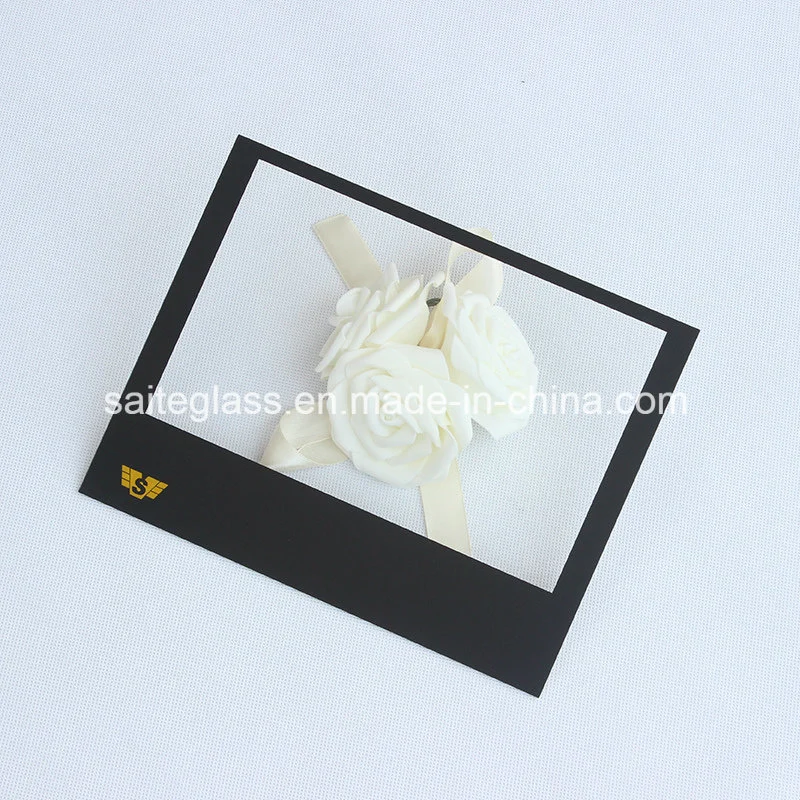 Gloss 80 Ultra White Glass Panel Cover Lens for Interface Touch Screen