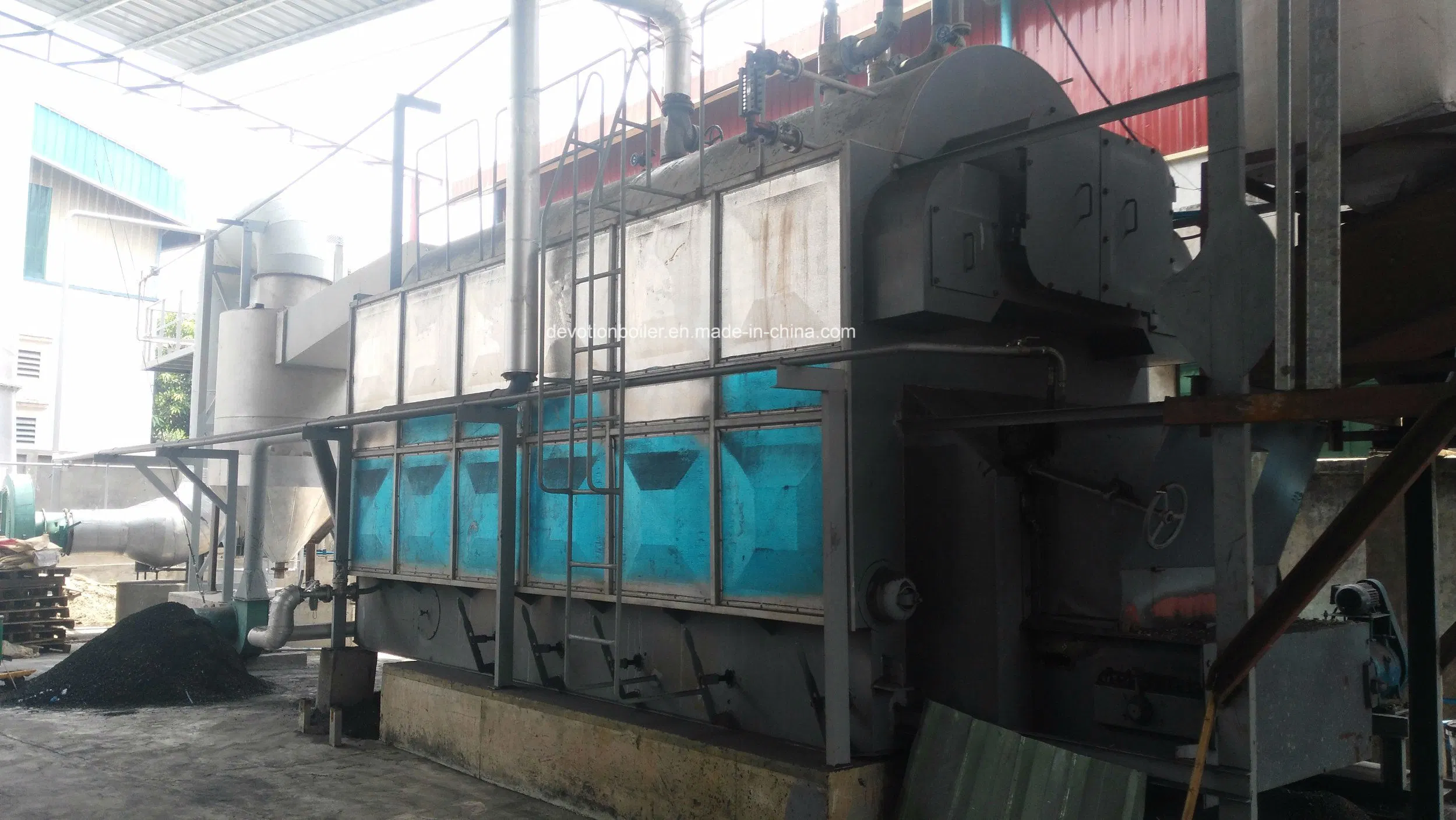 Packaged & Automatic Biomass, Coal Chain Grate Steam Boiler