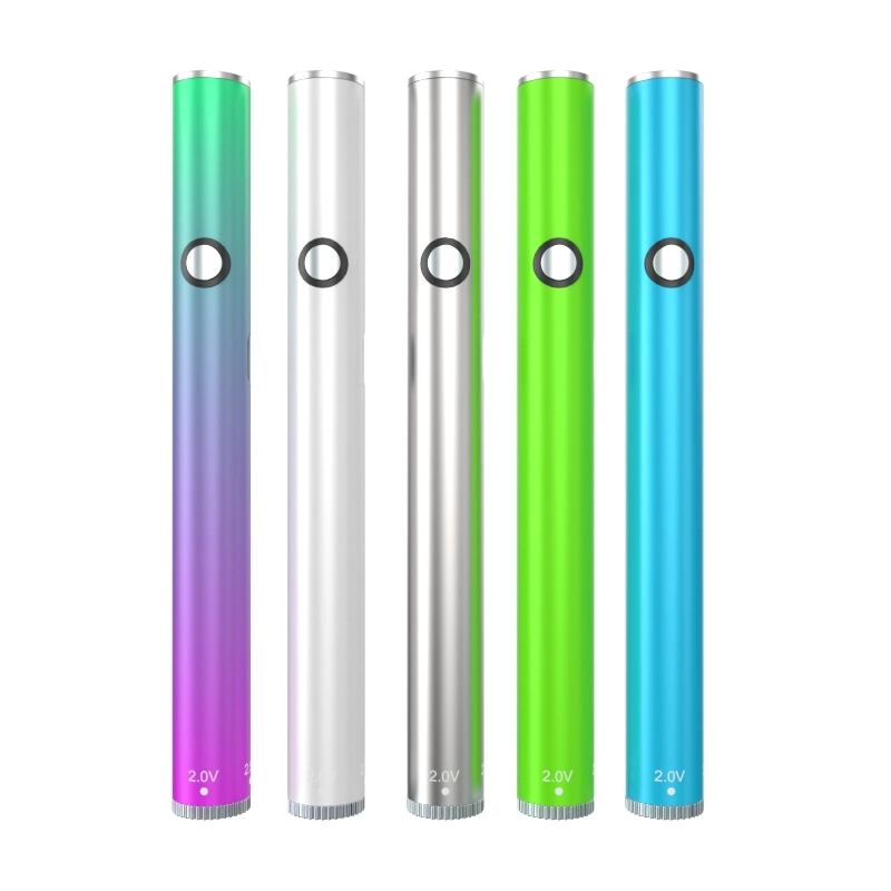 vape Batteries Wholesale/Supplier Dry Herb Oil Vaporizer 510 Slim Pen Vape Battery with Preheating Function