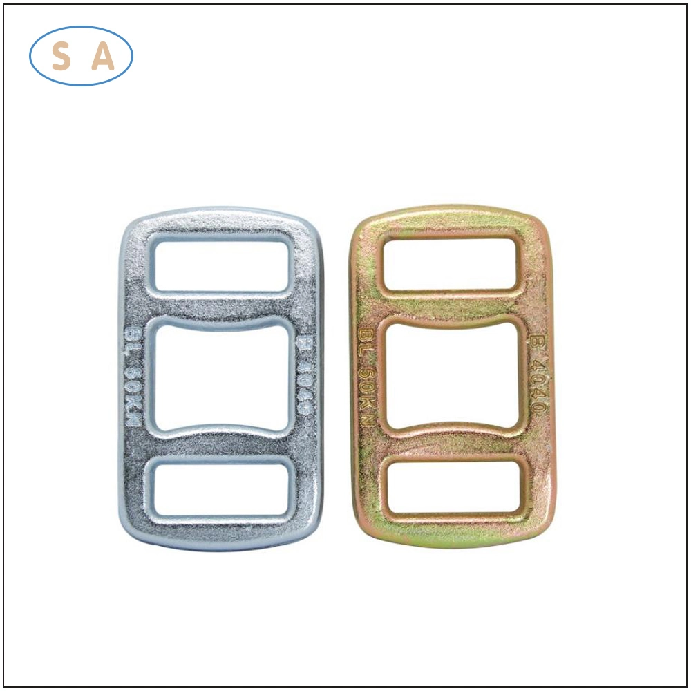 Square Forged One Way Strap Lashing Buckle for Strap Belt Buckle Accessories