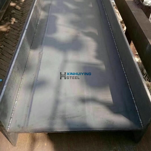 148*100*6*9mm High Frequency Welded Carbon Steel Customized Sizes Q345b H Beam