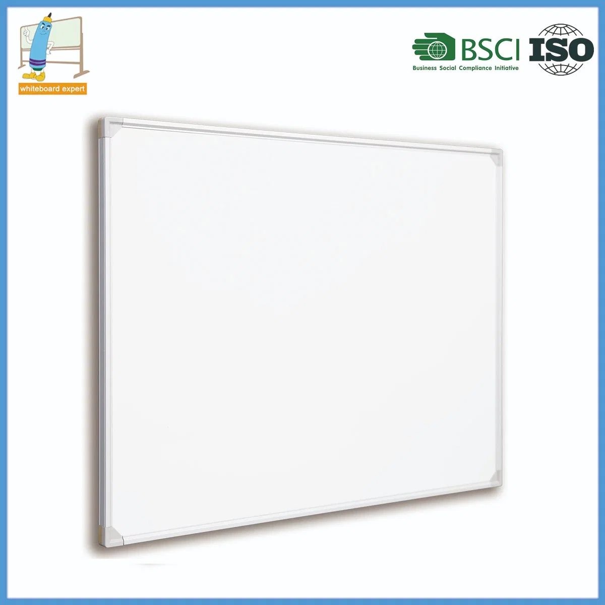 Projection Function Whiteboard Imported Porcelain Steel Whiteboard for School