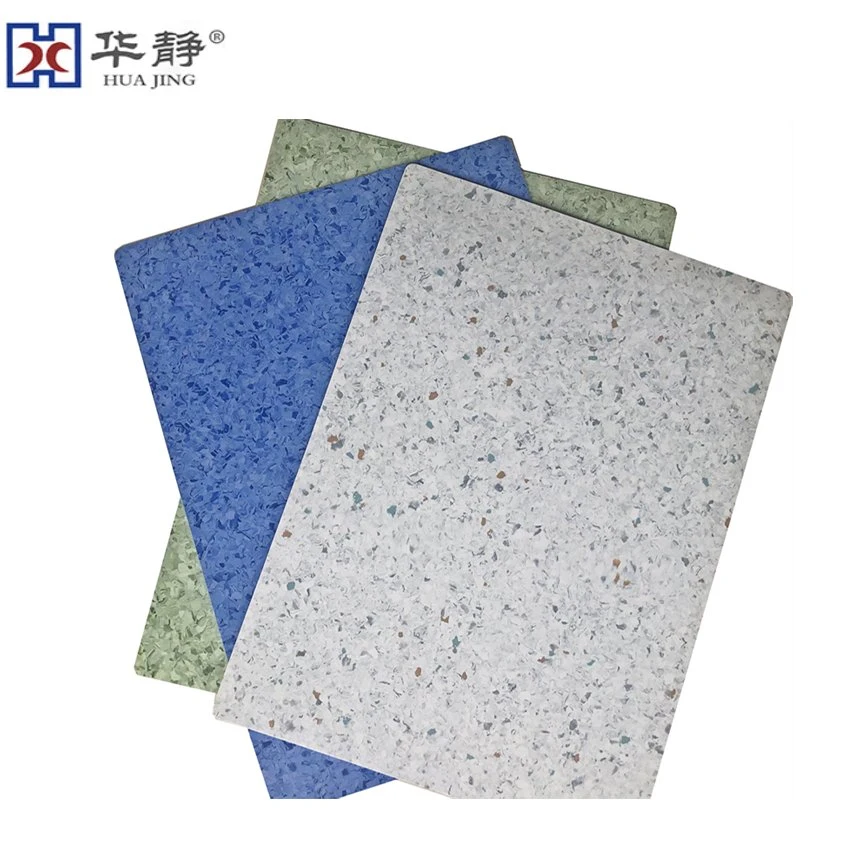 Hot Selling Interior Building Materials Anti Static PVC Flooring Tiles