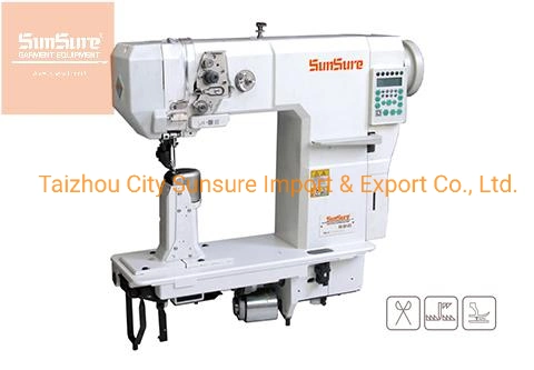 Computer Directly Drive Post Bed Sewing Machine with Roller Ss-591-D3/Ss-592-D3