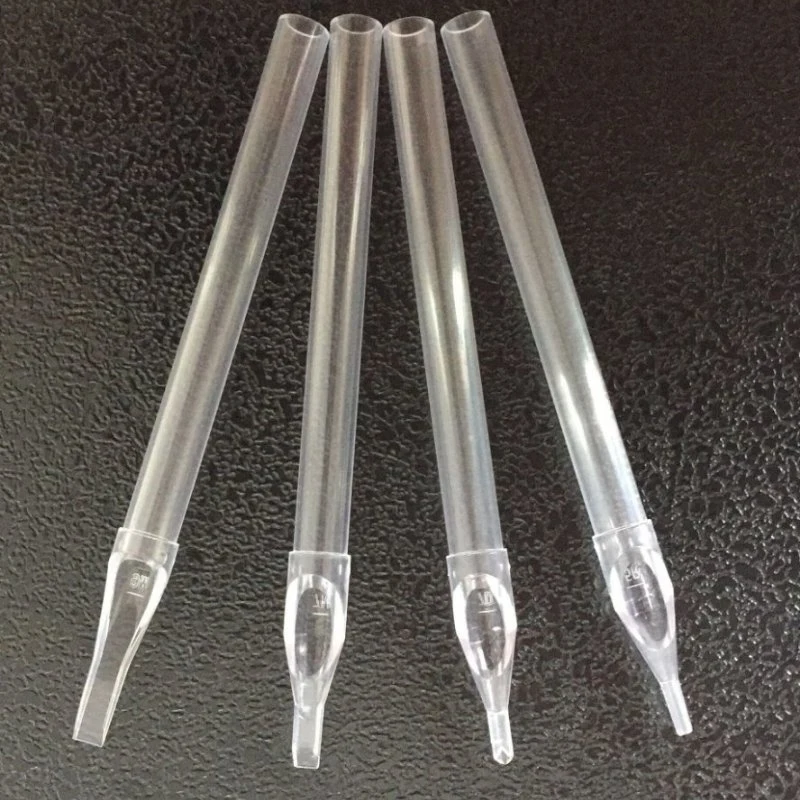 Professional High quality/High cost performance  Disposable Top Grade Long Tattoo Tube Tip