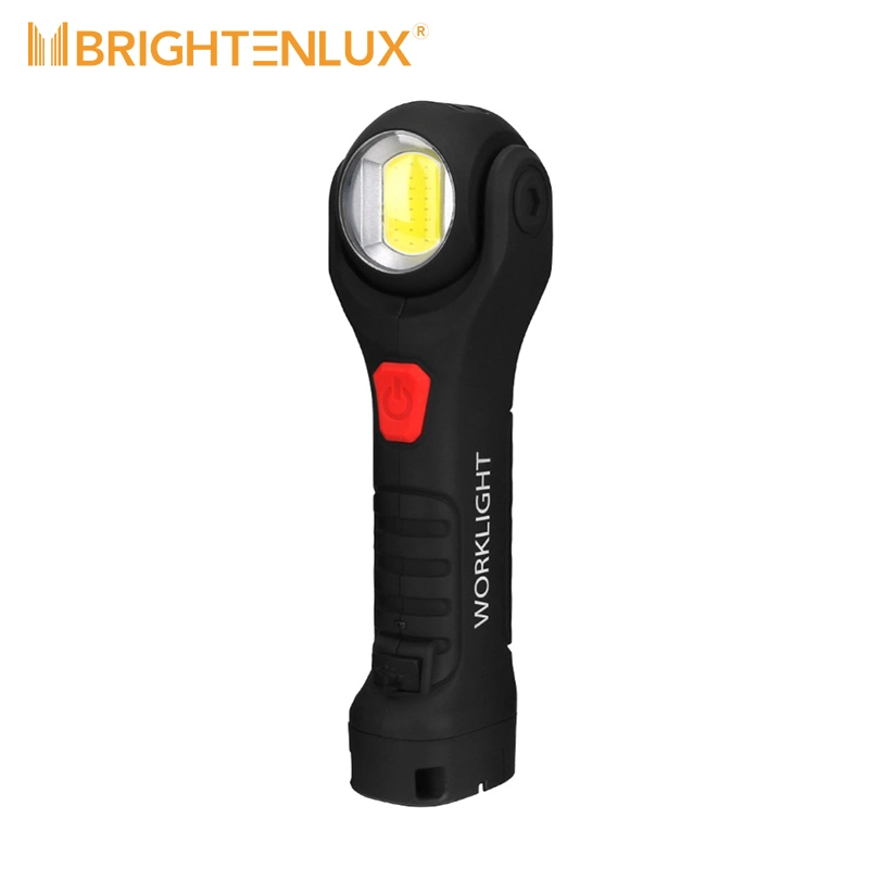 Brightenlux 360 Grau 7 Modos Multifunção Bateria recarregável tipo C LED Mini COB XPE manipular luz de trabalho