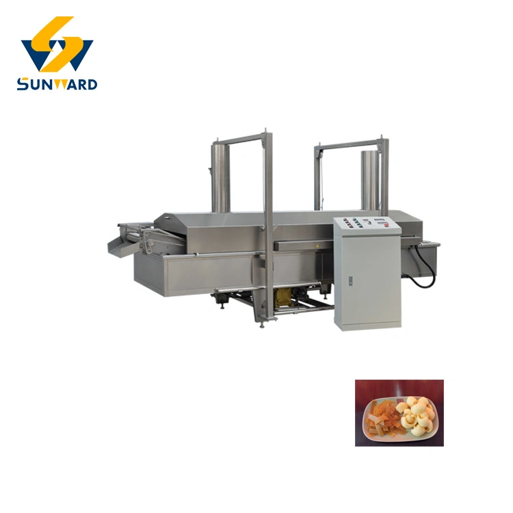 Fried Corn Puff Tortilla Chips Snack Food Making Equipment Machine for Sale