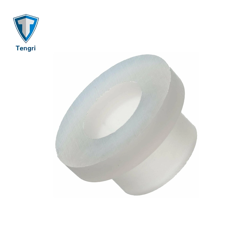 Nylon Plastic Shoulder Gasket Washer White