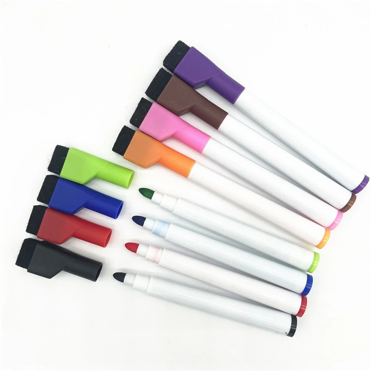 Wholesale Colorful White Board Pen Erasable Whiteboard Marker Pen