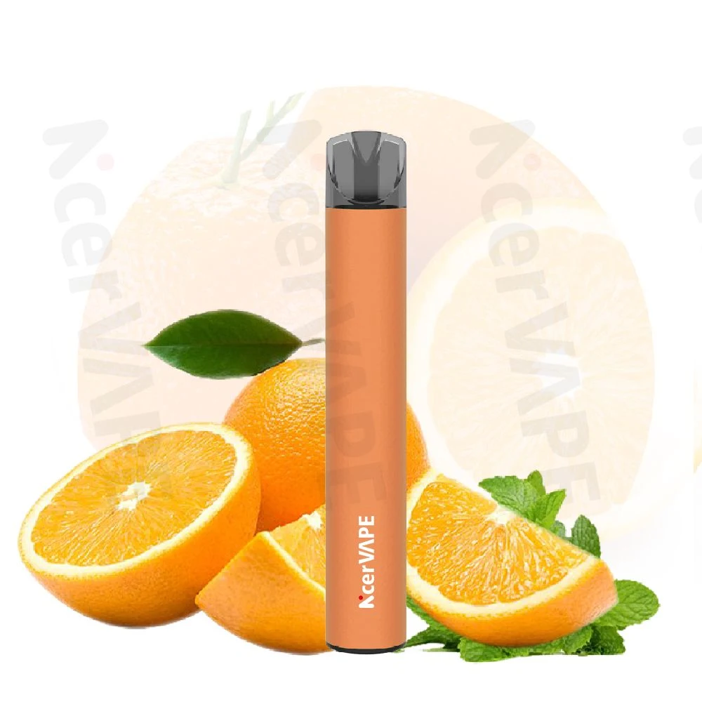 Fruit Flavor Mini 600 Puffs 2% Nicotine Nicervape Wholesale/Supplier Disposable/Chargeable Vape Pen