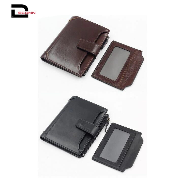Brown Genuine Leather Wallet Cardholder Driver Licence Holder