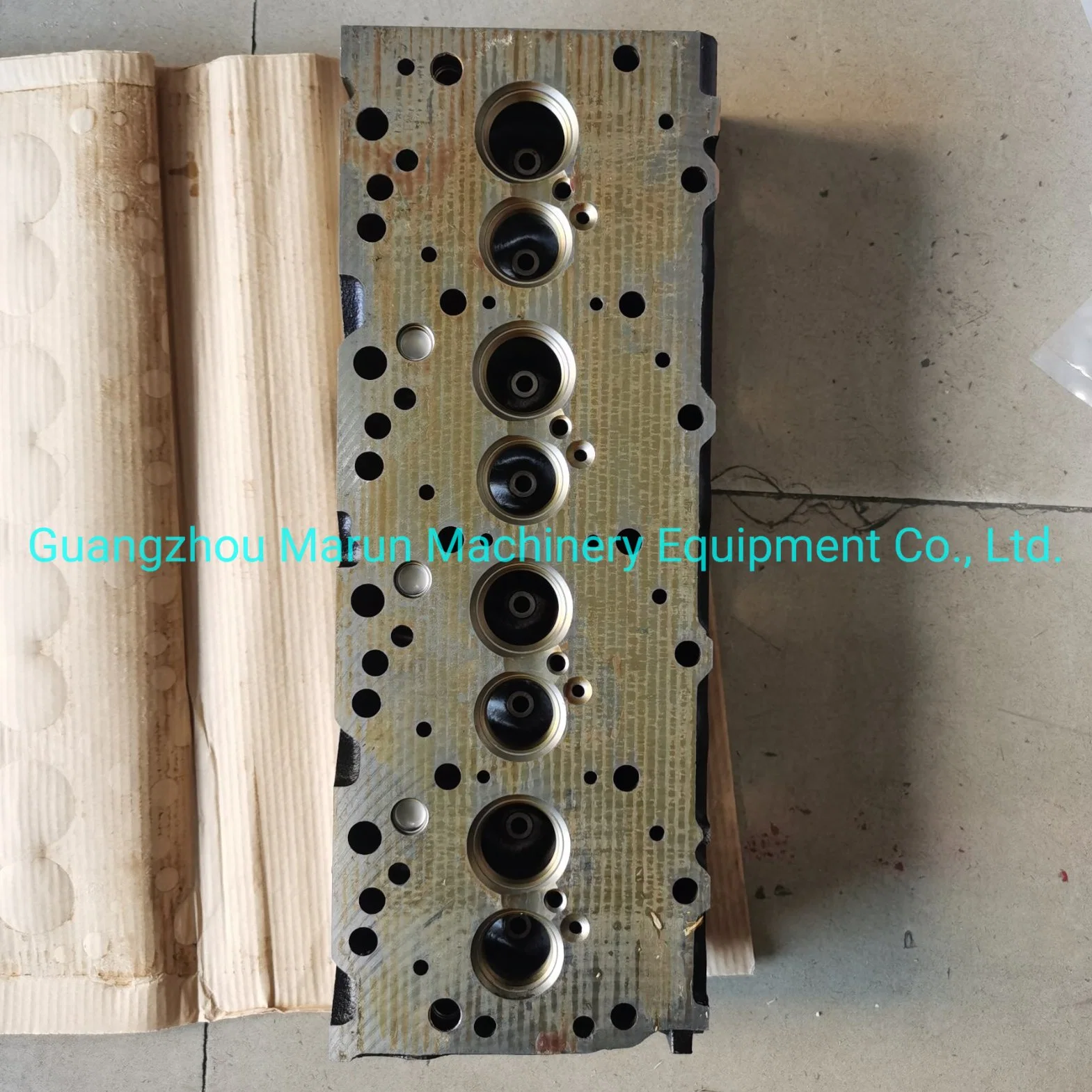 Original Excavator Parts Engine Parts 4jg1 for Sh75 Sy55 Sy75 Zx70 80nx Cylinder Head 8-97109642-1