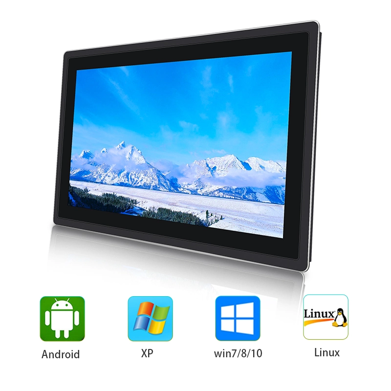 18.5 Inch X86 All-in-One PC IPS1920*1080 Touch Screen Waterproof Industrial Panel PC