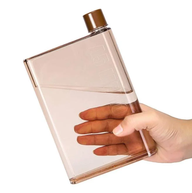 Fashion 430ml A5 A6 Memo Notebook PC Plastic Water Bottle