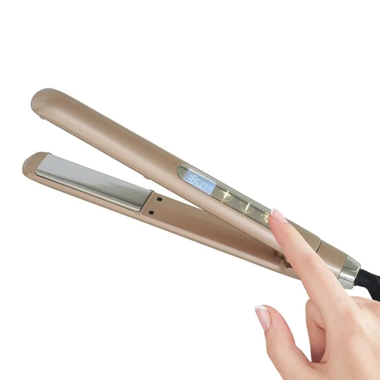 High quality/High cost performance  Ceramic Plate Dual Voltage Spray LED Indicator Oreal Hair Straightener Flat Iron Styler