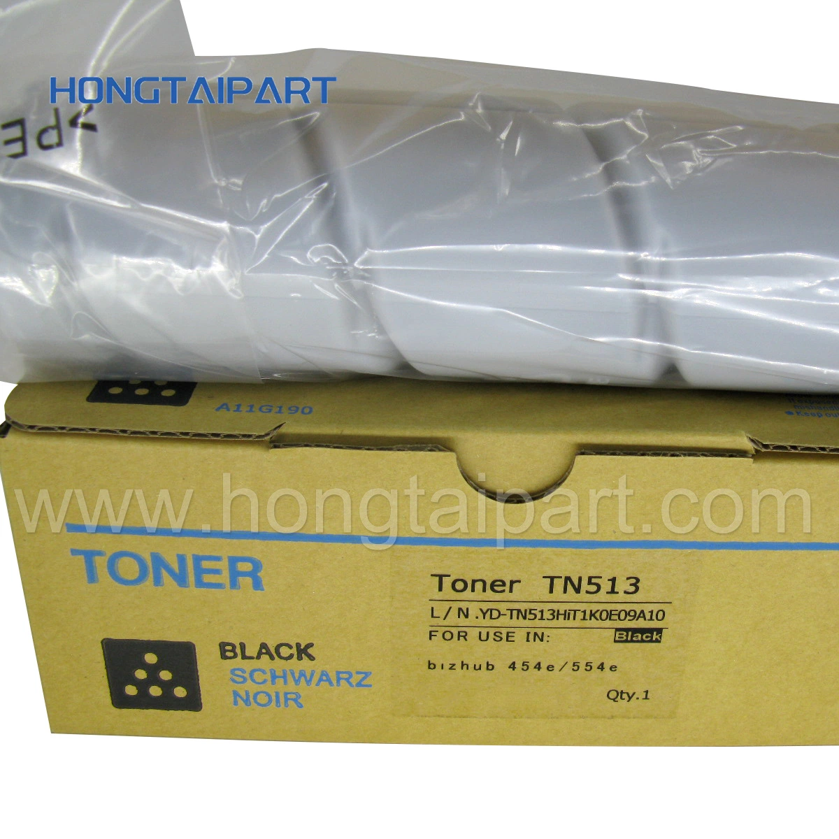 Cartucho de toner para Konica Minolta Bizhub 454e 554e A33K031 TN-513