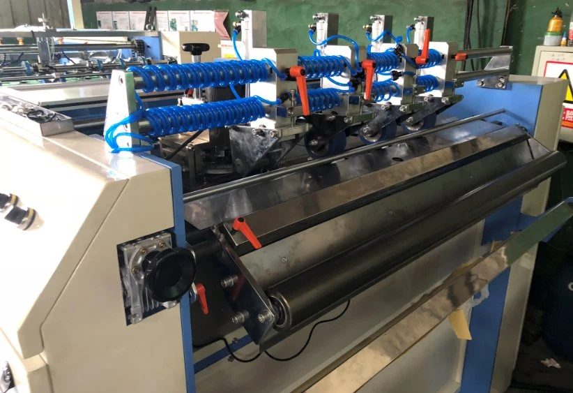 Automatic Multi-Function Film Thermal and Water-Based Glue Film Laminator Machine with Chain Knife (GK-FM-1080BN)