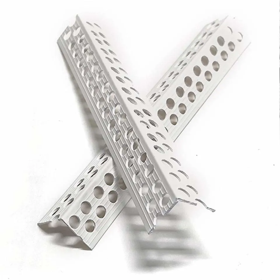 Wall Edge Drywall Profiles PVC Plastering Corner Bead with Professional Fiberglass Mesh Construction 10cmx15cm