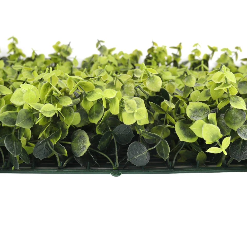 Wholesale/Supplier Privacy Fence Screen Plastic Green Artificial Boxwood Hedge for Living Wall Decor