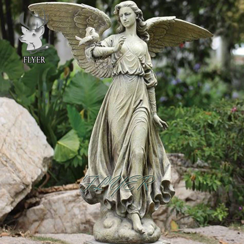 Wholesale/Supplier Large Outdoor Marble Garden Stone Sculpture Angel