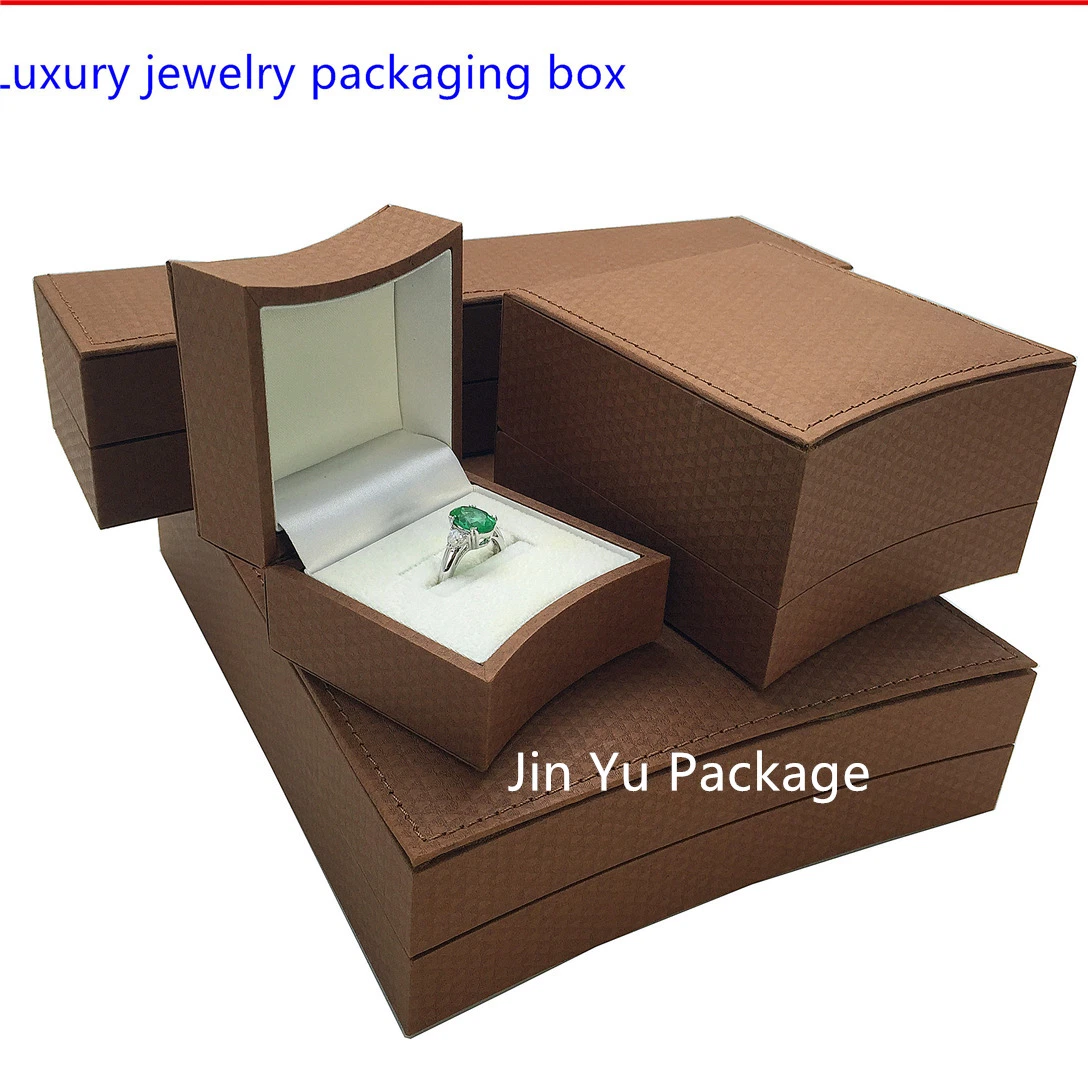 Популярные горячей продавать Роскошные ювелирные изделия из дерева подарочной упаковки для уплотнительного кольца