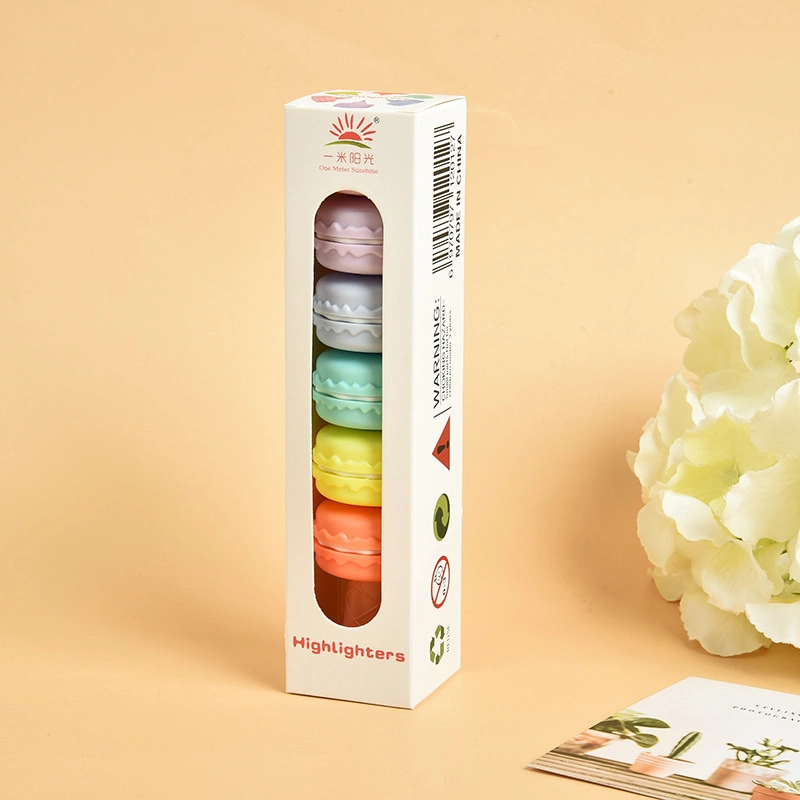 Оптовый мультиколор Macaron Кати маркер Pen Stationery Highlighter