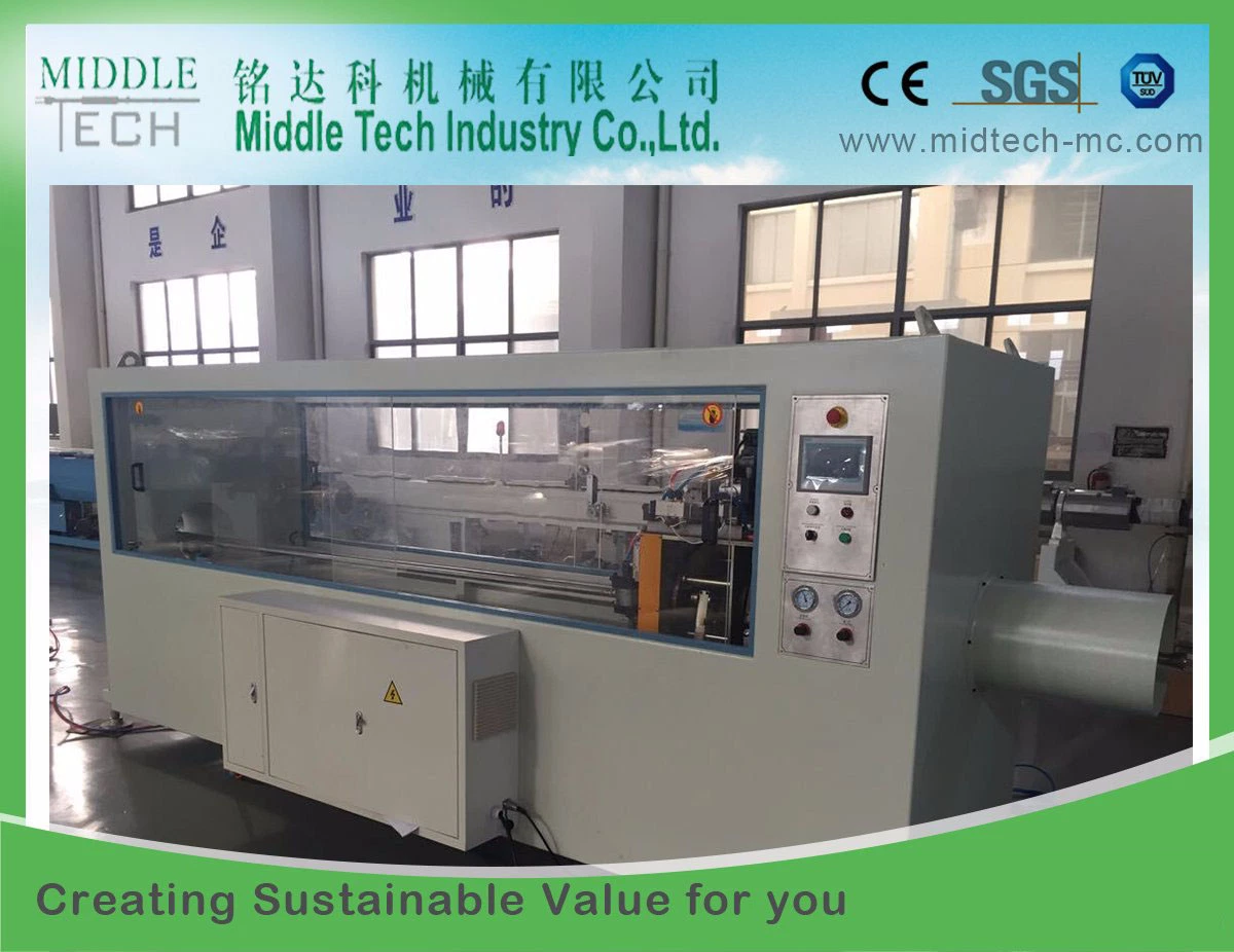 (China wholesale price) Plastic PE PP LDPE Dual Water/Gas Pipe Making Machinery