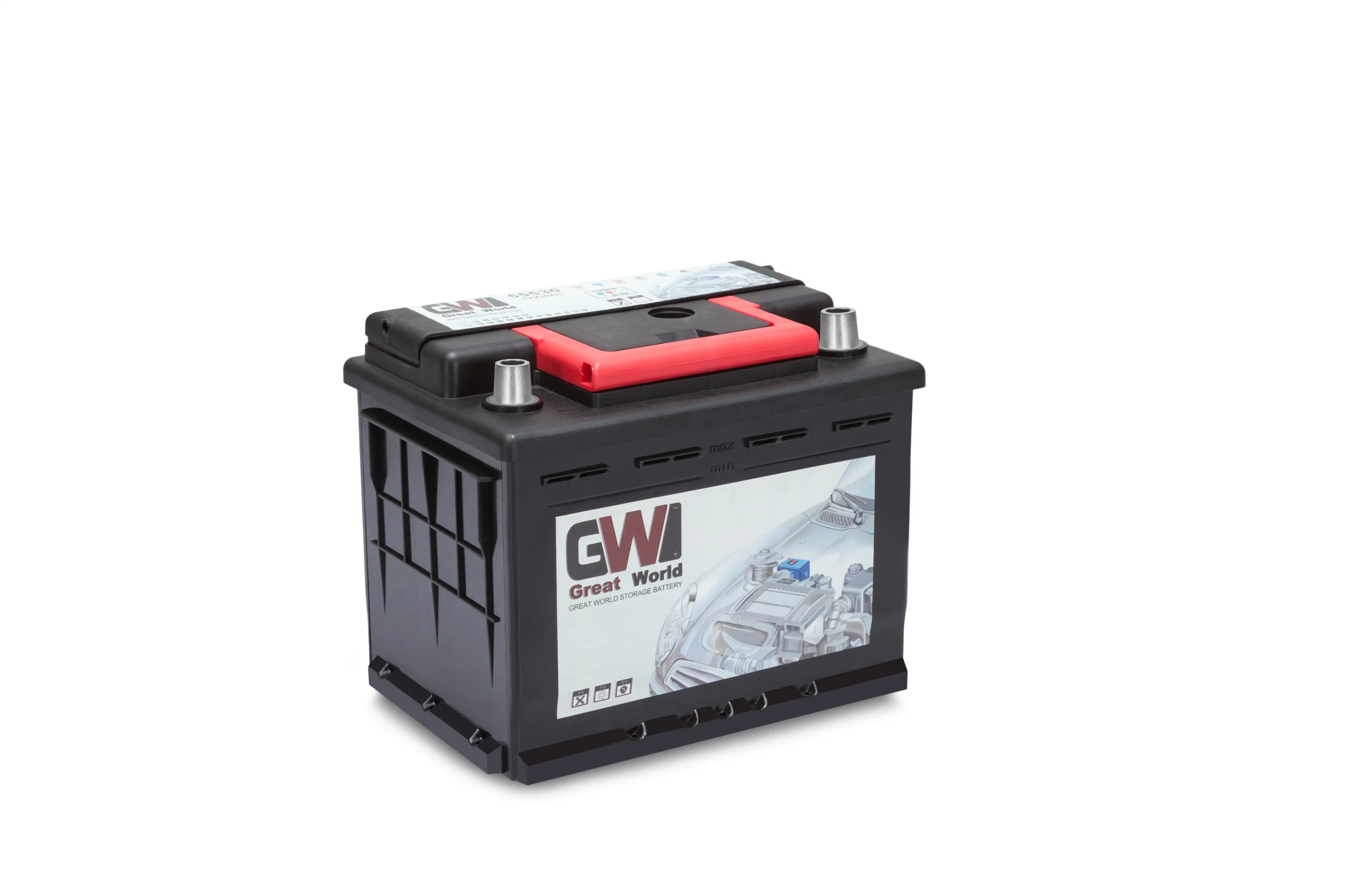 Power Brand Hot Sales Cote d'Ivoire DIN62 Good Quality Auto Battery