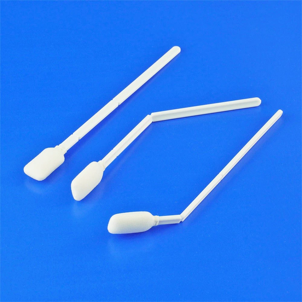 Disposable Foam Swab Sterile Medical Cleaning Test Foam Tip Cotton Swab