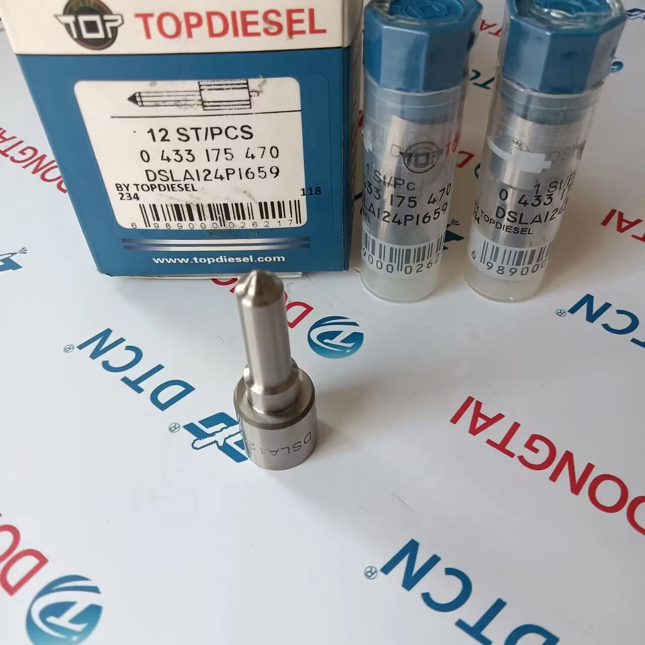 Topdiesel Diesel Fuel Common Rail Nozzle Dsla124p1659 0 433 175 470 for Injector 0445120103 0 445 120 103