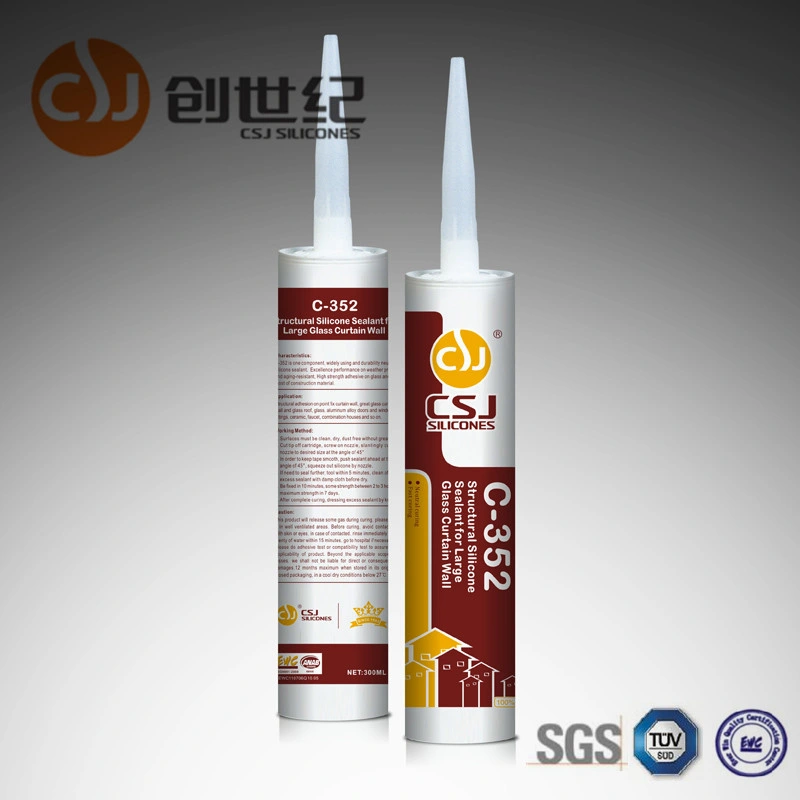 Excellent Adhesive Silicone Sealant for Aluminum Alloy