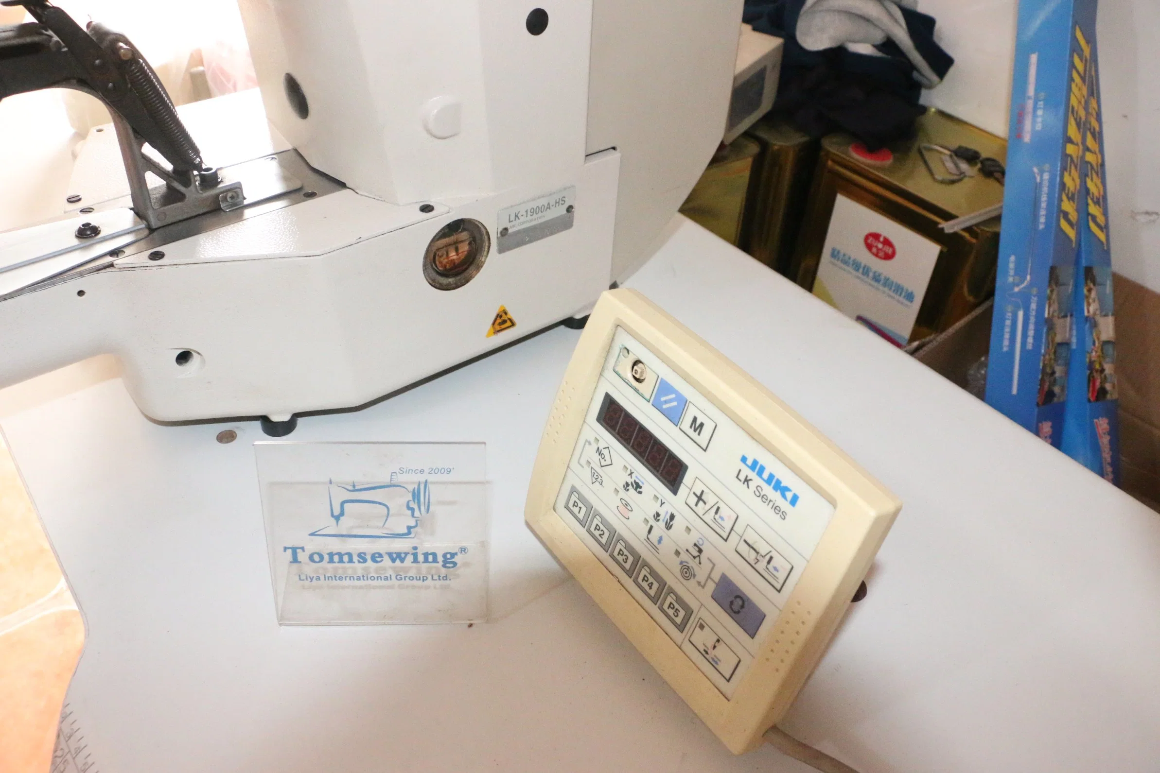 Programmable Used Bartacking Sewing Machine Secondhand Electronic Juki Lk 1900A Old 2ND Maquinas De Coser Industriales Usedas