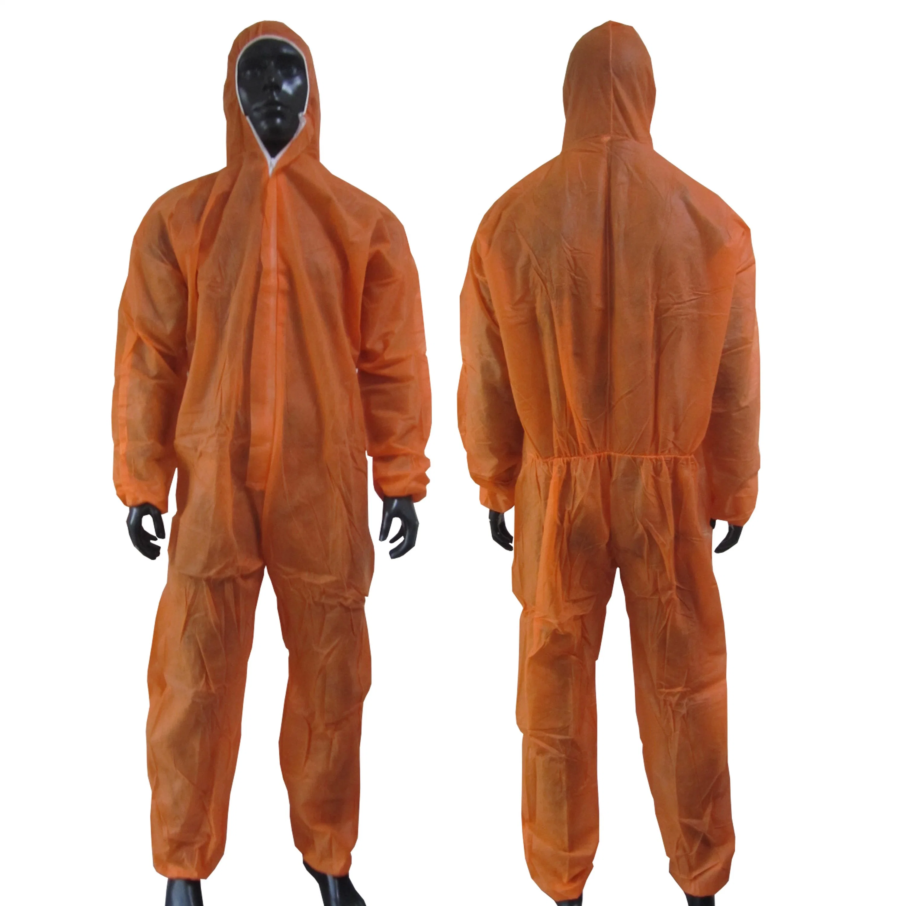 Cheap Disposable Non-Woven Coverall, Disposable Nonwoven Coverall, Disposable PP Coverall