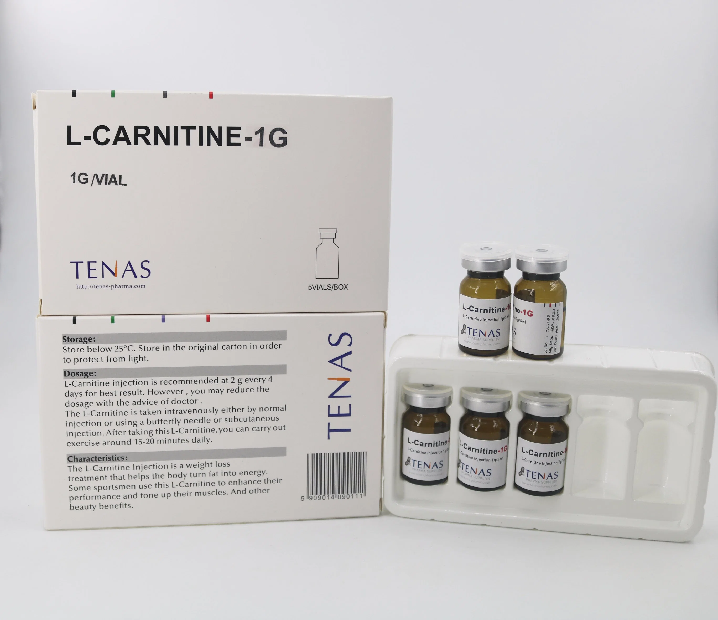 Best Quality Burning Fat Weight Loss L-Carnitine Injection 1.0g/5ml