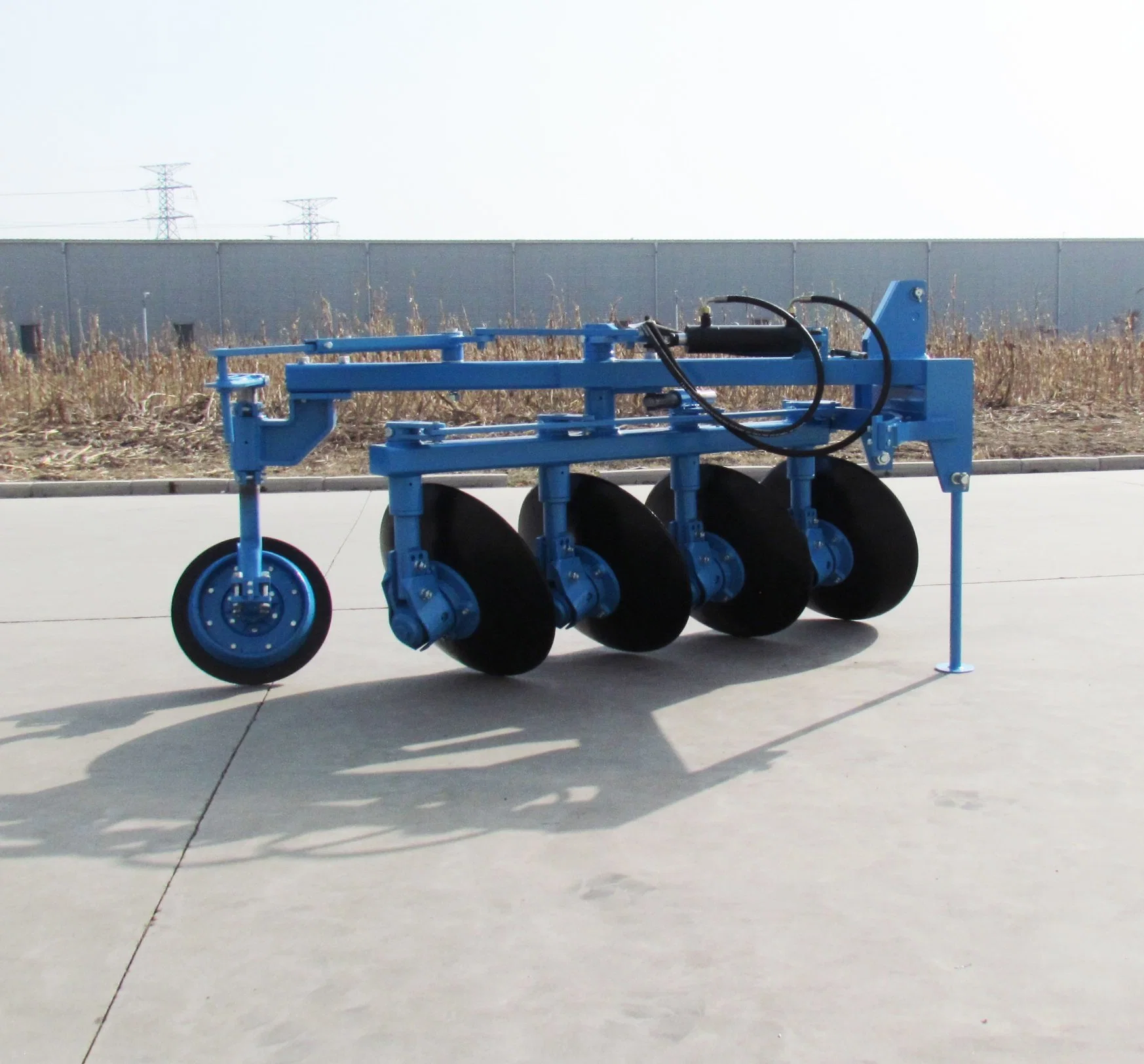 Agriculture Grade 3 Bottom Hydraulic Reversible Disc Plough Farm Hydraulic Turning Plow