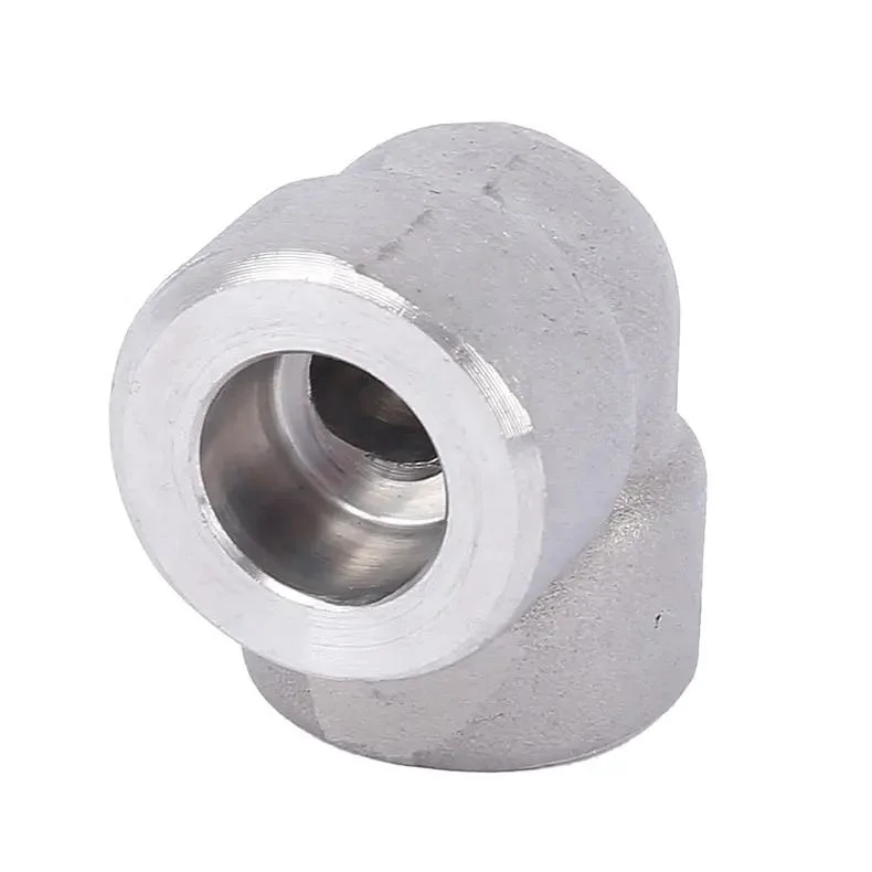 Q235 Carbon Steel Pipe Fittings - Double Internal Thread Pipe Fittings -90 Degree Socket Elbow